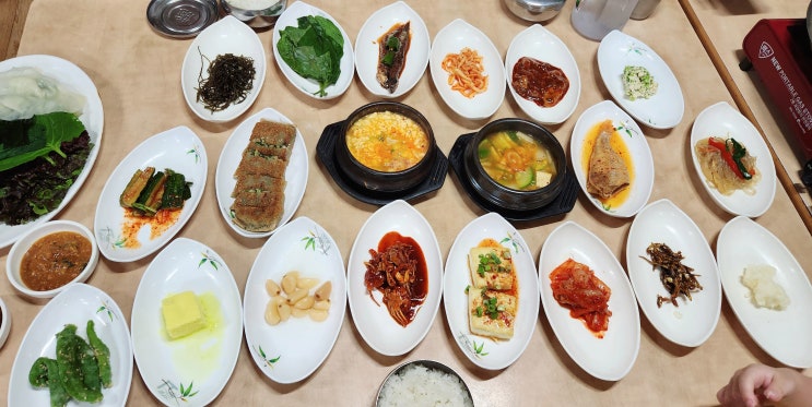 경주 대릉원 맛집 시골쌈밥