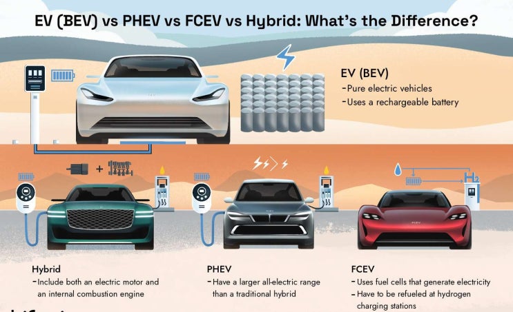 (인디샘 컨설팅) 인도에서 판매되는 전기자동차 유형과 차종들: BEV, HEV, FCEV, PHEV (인디샘 컨설팅) 인도에서 판매되는 전기자동차 유형과 차종들: BEV, HEV, FCEV, PHEV