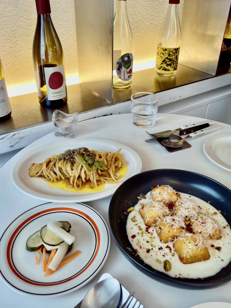  뉴웨이브서울:) 조용한 분위기 건대 소개팅장소로도 딱인 파스타맛집 ️