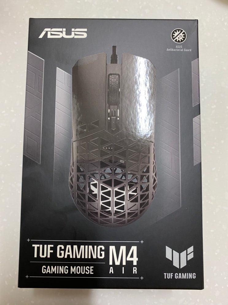  내돈내산 아수스 TUF M4 AIR 마우스 후기(47g 초경량)