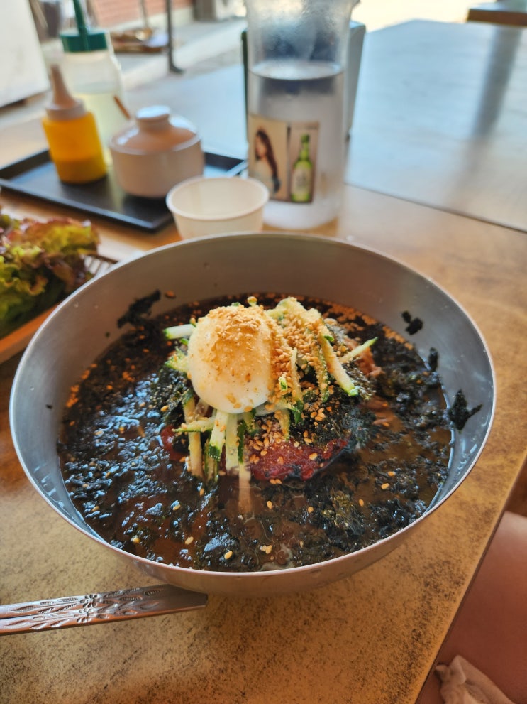  강릉 맛집 본가동해막국수 애견동반가능