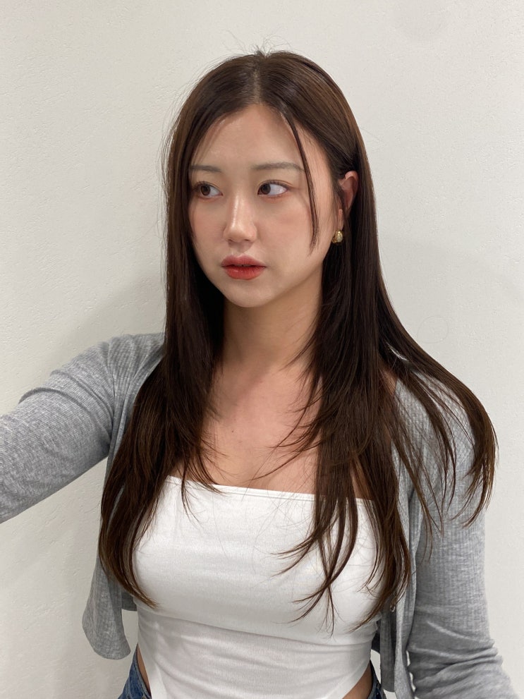  요즘 대세는 뭐다~? #슬릭컷붙임머리#강남붙임머리