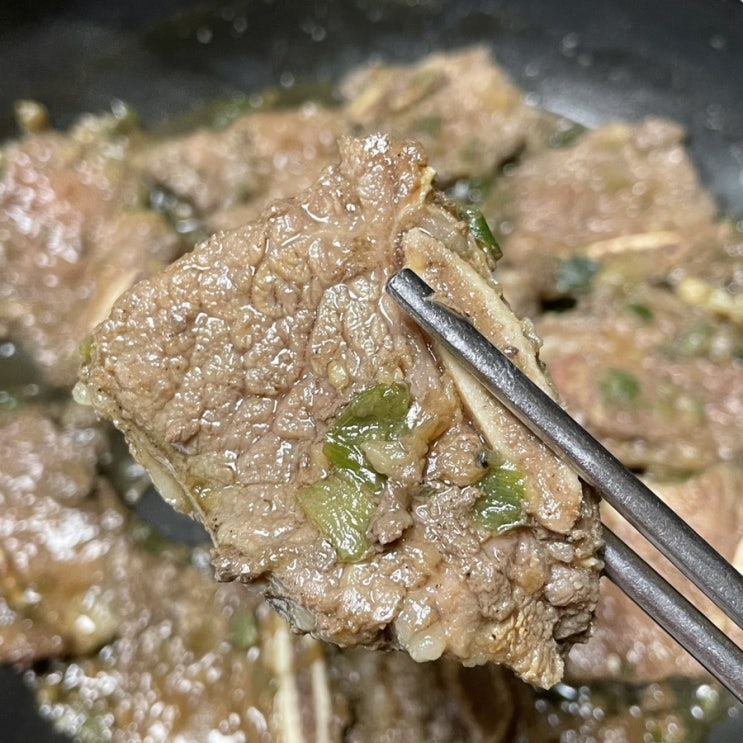  네고향x도매왕 포천 이동갈비 한입LA갈비 구입후기!