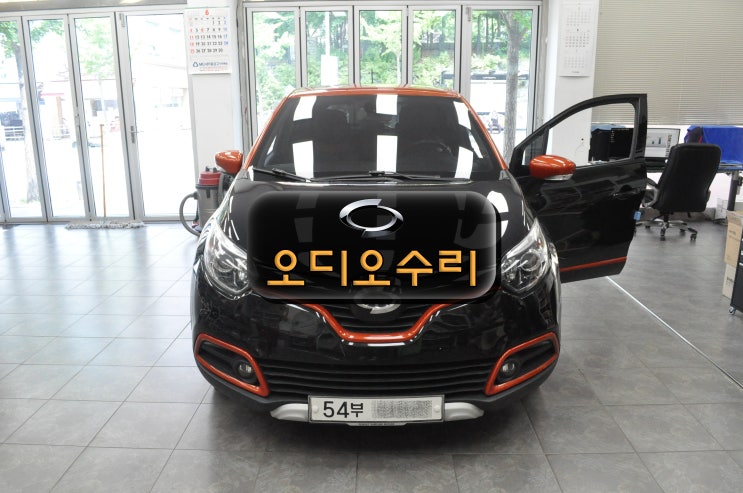  르노삼성 QM3 스마트컨넥트라이트 smart connect light 전원불량 블랙아웃 메인보드 고장수리 - 수원테크(오디오 네비 모니터수리)