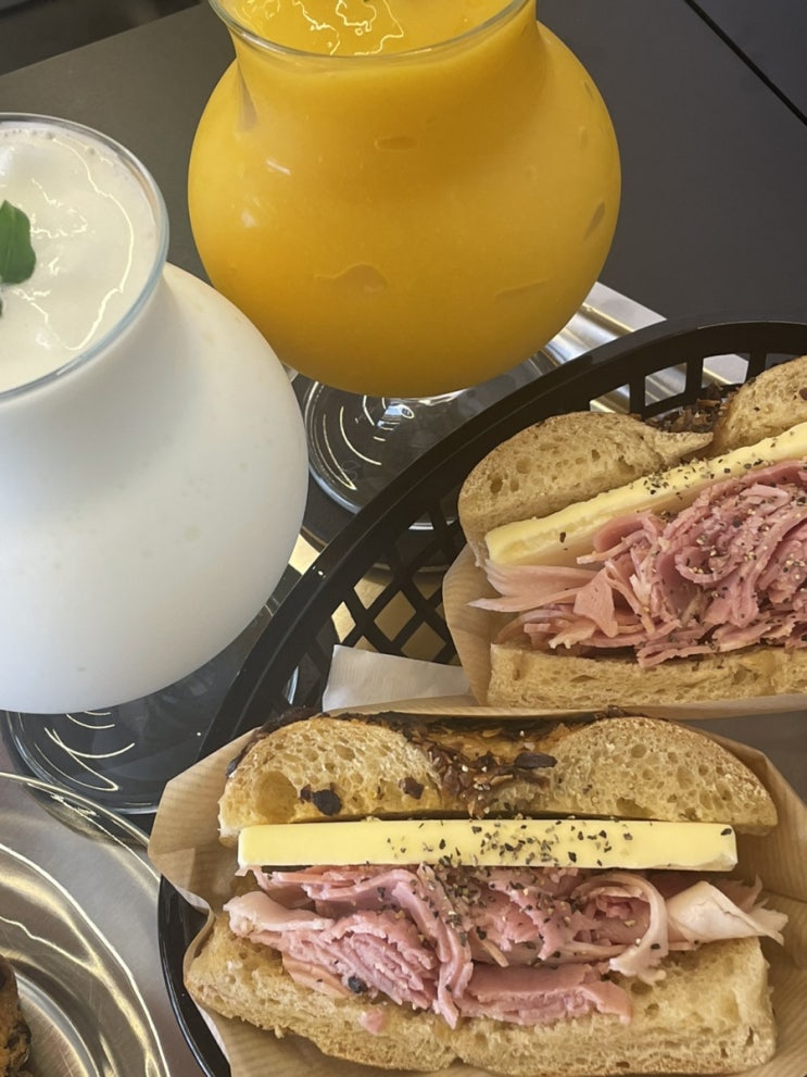  하반기 시작은 베이글로! / 디플로어 카페 / 용인카페 / 베이글 맛집