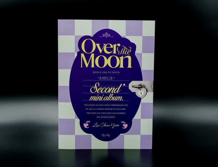 이채연, 미니 2집 Over The Moon [NIGHT ver.] &lt;KNOCK&gt; 앨범 언박싱 [LEE CHAE YEON, 2nd Mini Album Over The Moon]