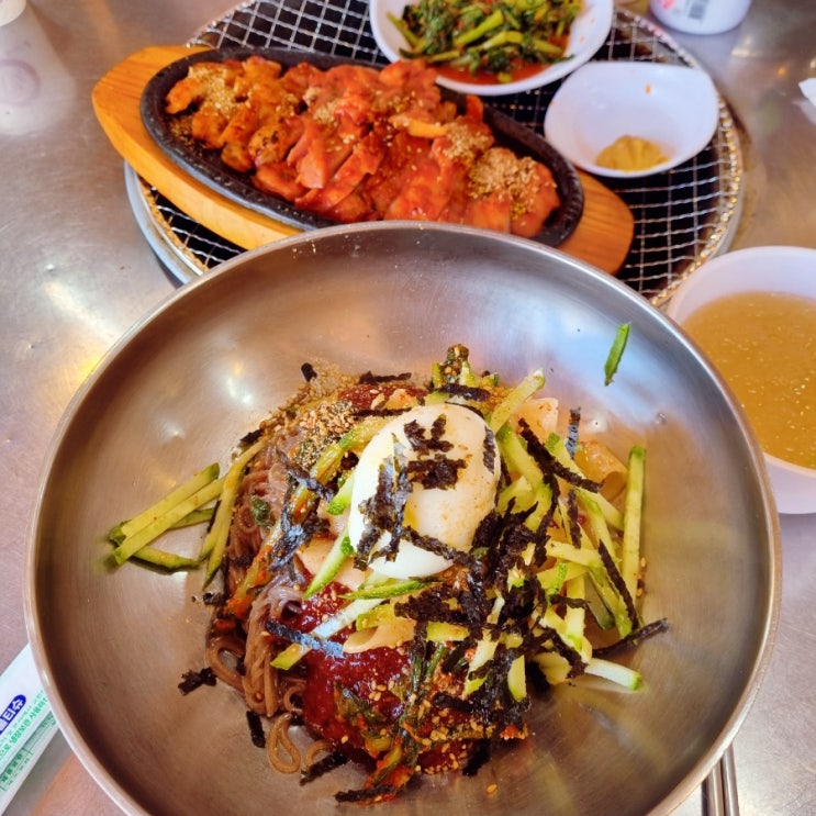 태백 막국수 살면서 처음 먹어보는데 먹을만하네요