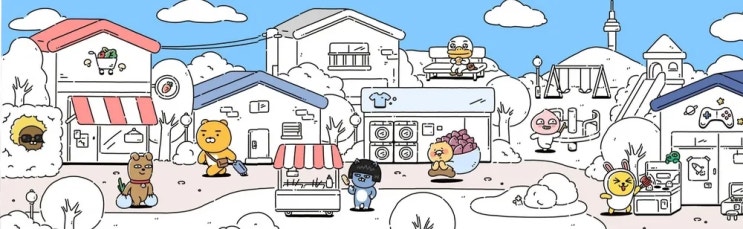  카카오프렌즈 캐릭터 이름 및 소개