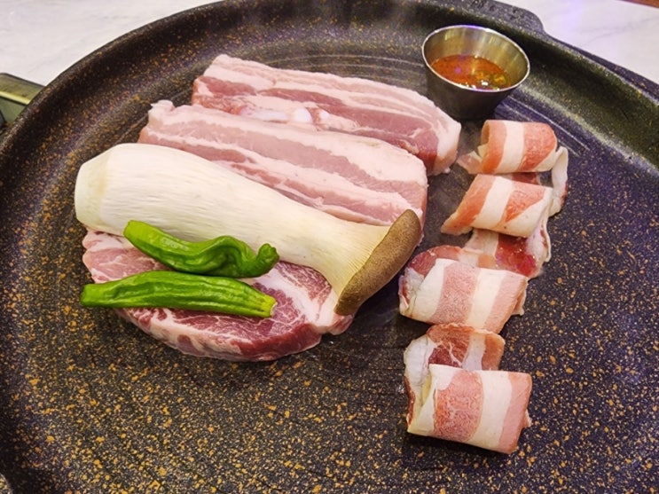  부천 신중동 맛집 삼겹살이 맛있는 돼슐랭