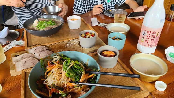 제주 조천고기국수 제주한면가 선흘리 국수맛집