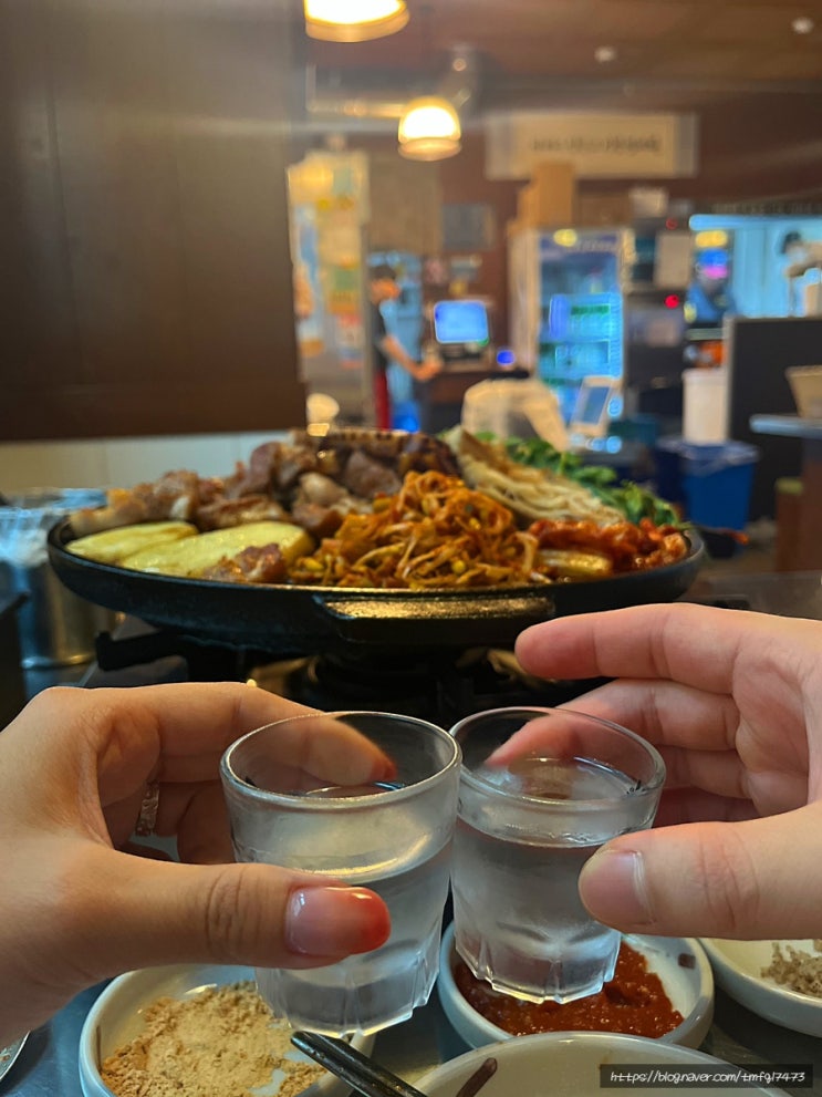 청주 율량동 고기집 '임대장' : 목살, 삼겹살에 껍데기까지 배빵빵 맛집