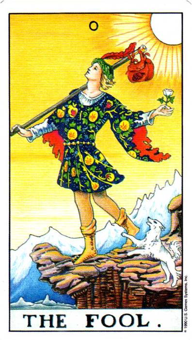  메이저 아르카나0. THE FOOL (바보/광대)타로 상담타로카드 해석타로 수강전화 타로