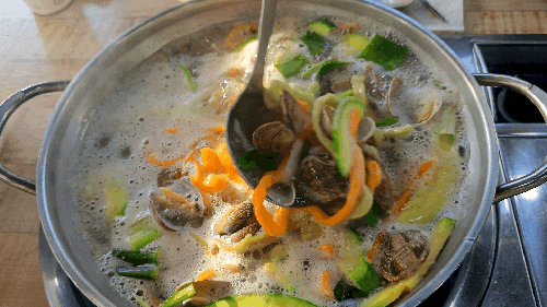  강화도 맛집 동막해수욕장 손칼국수 맛있는 집 배 터지는 집 동막손칼국수명가