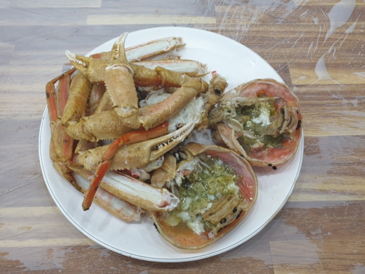 죽도시장맛집 이층수산 대게식사 후기 죽도시장맛집 이층수산 대게식사 후기