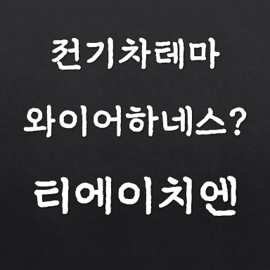  나만 알고 싶은 전기차 테마주 (feat. 와이어하네스 강자 티에이치엔)