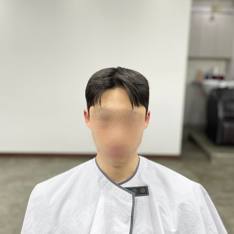 요즘 남자 머리 필러스컷 윗머리 다운펌으로 플랫컷 완성! : 네이버 블로그