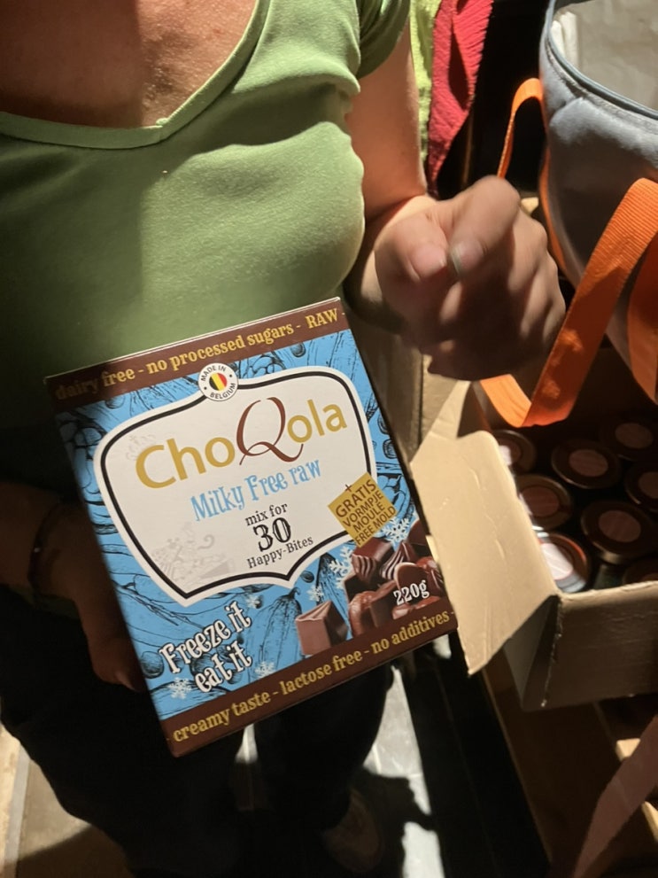벨기에 수제 초콜릿 choQola 공장에 방문하다