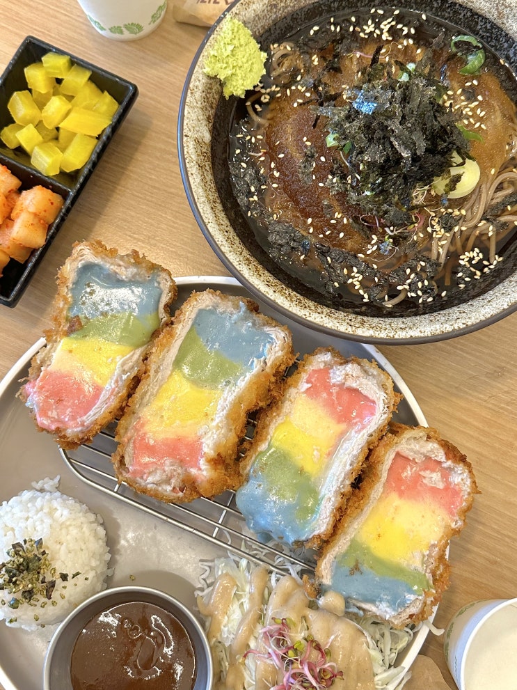  강릉 유천동 맛집_무지개 돈까스 맛집 | 오유미당