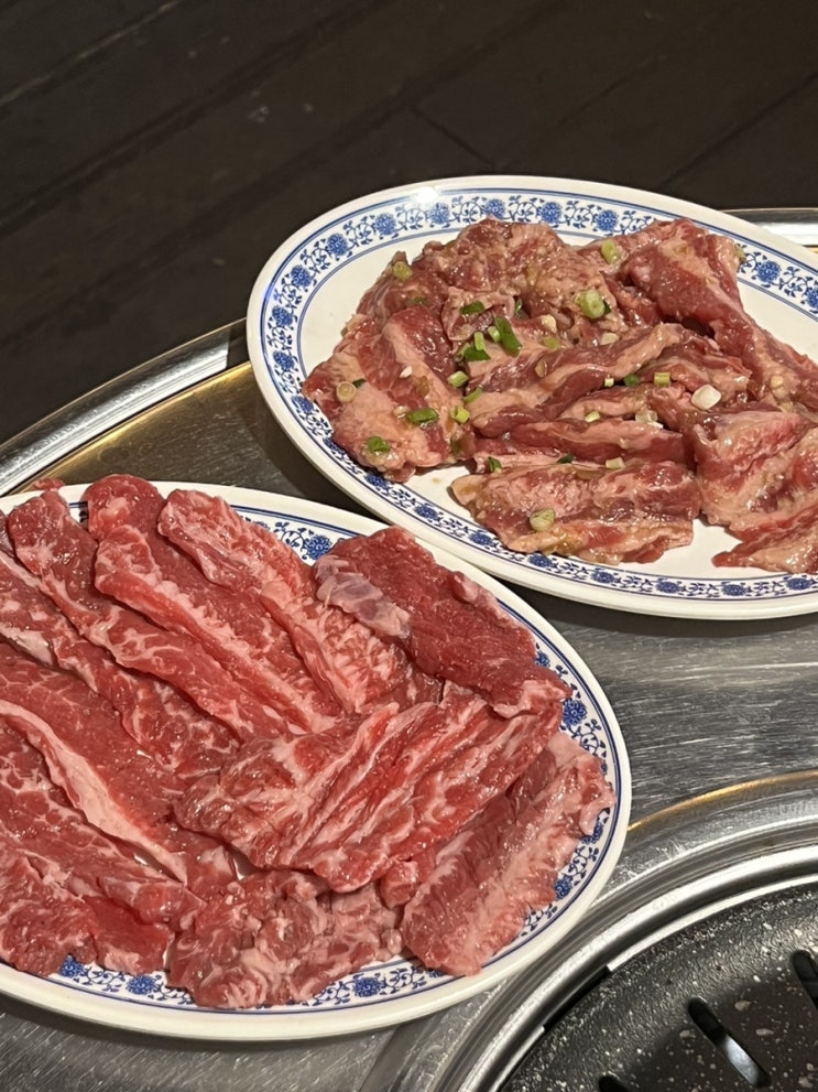  [ 센텀 ] 해운대센텀맛집 소금+양념 갈비살 “ 퇴근길 숯불막창 ”