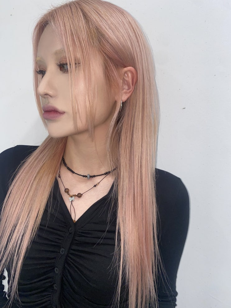  탈색부터 붙임머리까지 논스톱으로 가능한 여기는~?#판교붙임머리#강남붙임머리
