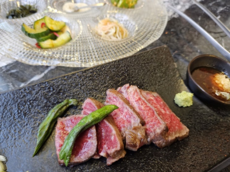  압구정로데오 맛집 도쿄등심 압구정점 기념일 레스토랑
