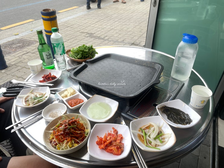  대천해수욕장 맛집 '명품뒷고기' 연탄구이전문점