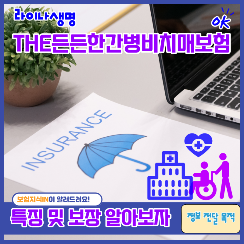 라이나생명 THE든든한간병비치매보험 특징 및 보장 알아보자