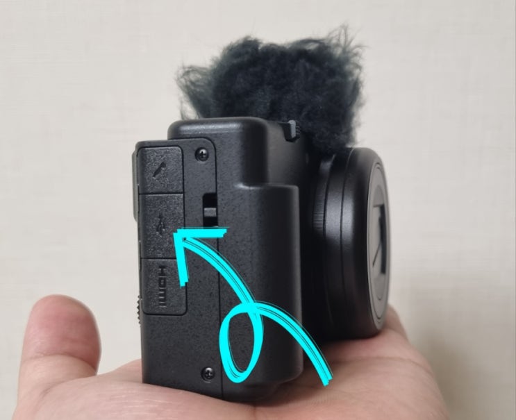 소니 ZV-1M2 카메라 충전기 - USB C타입 (삼성 애플 충전기 어댑터 및 케이블)