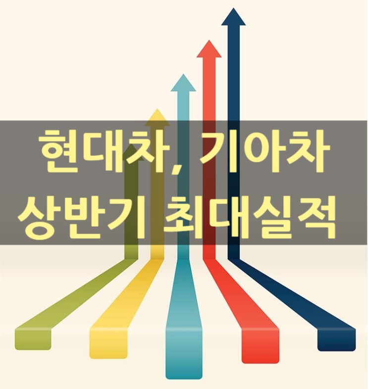 현대차 기아차 너네만 믿는다
