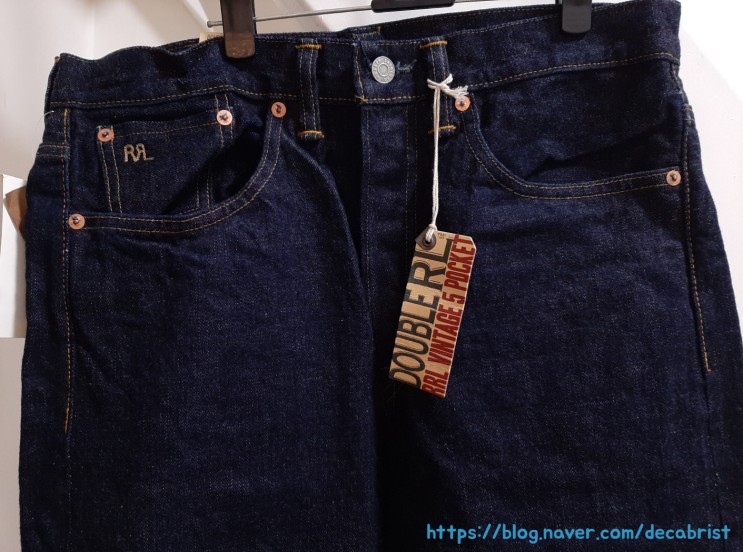 RRL Vintage 5 Pocket Jeans 더블알엘 빈티지 5포켓 청바지