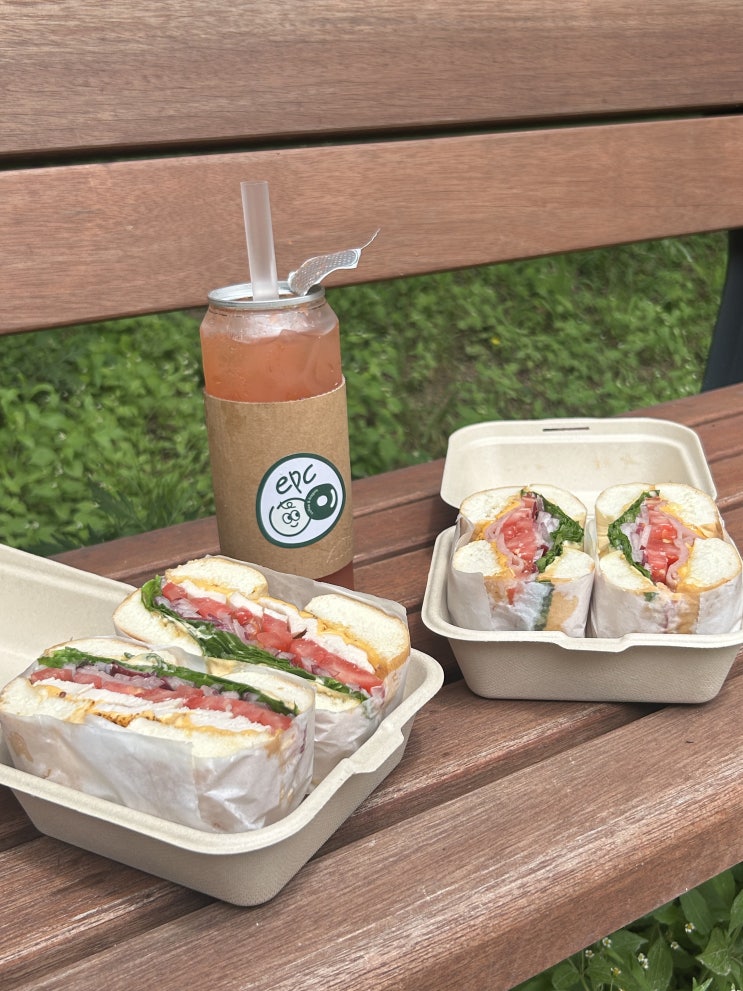  장산 카페 베이글 샌드위치가 맛있는 epc 이피씨