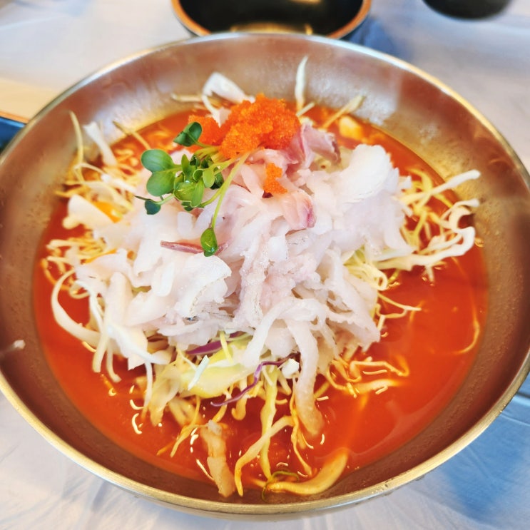  [강원도/양양] 푸짐한 물회와 섭국 맛집 '어촌마을물회섭국'