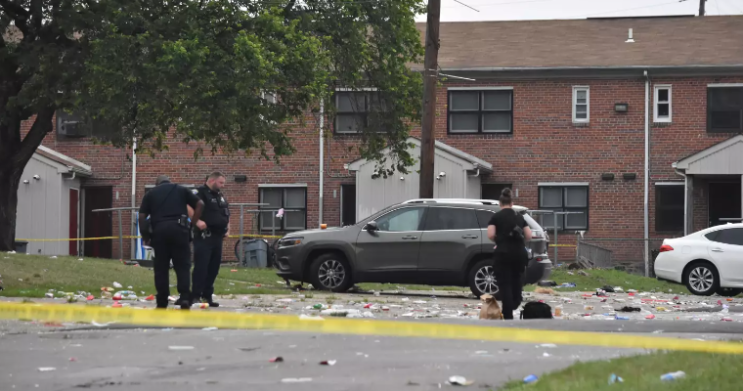 볼티모어 총기 난사 사건으로 2명 사망, 28명 부상