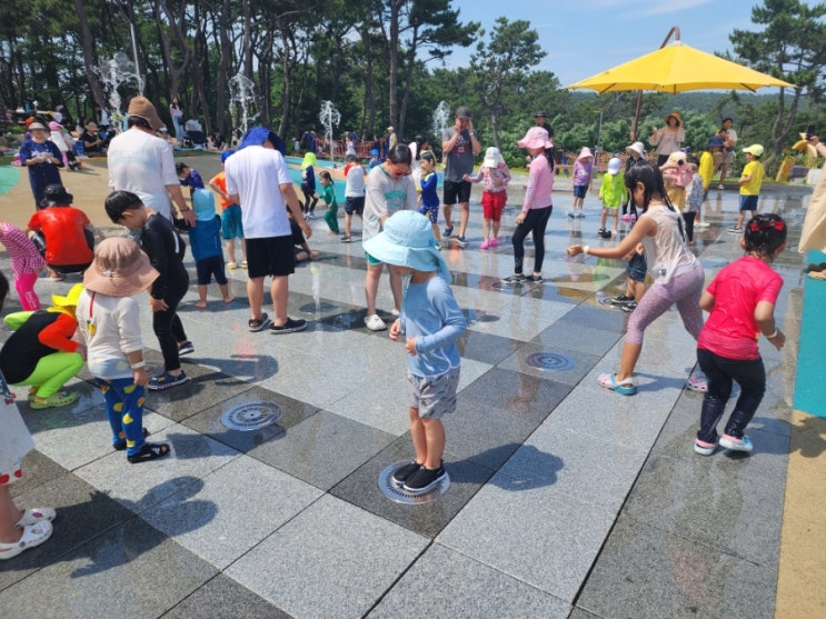 울산 대왕별아이누리 물놀이분수 개장! 놀거리가득한곳