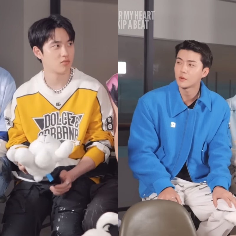 230701 EXO: Say Something Romantic! | Hear My Heart Skip A Beat D.O. and Sehun
