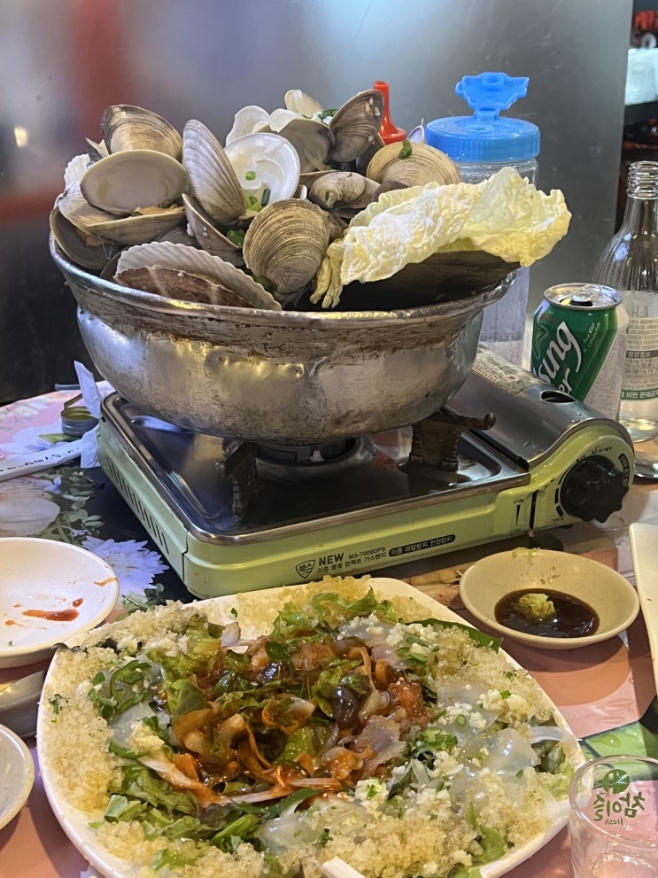  강남구청역맛집 맛짱조개 줄 서서 먹는 이유는?!