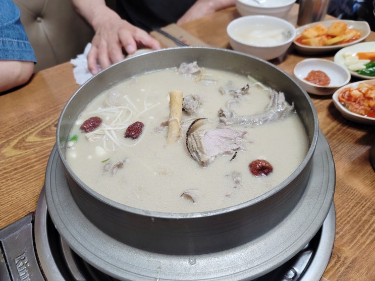  까치산역 맛집 본가백구오리불고기 탕한마리