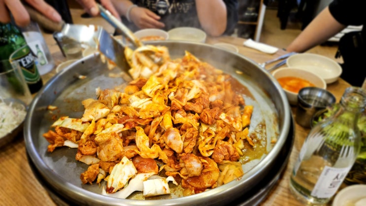경기도 구리시) 박서방춘천닭갈비 - 기본기 좋은 철판 닭갈비 경기도 구리시) 박서방춘천닭갈비 - 기본기 좋은 철판 닭갈비