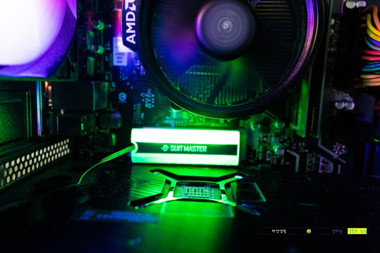  SK하이닉스 Gold P31 M.2 NVMe SSD1TB, 앱코 크리스탈 방열판