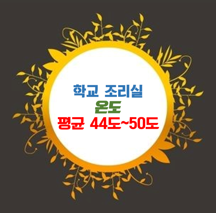 엊그제 7월 3일 낮 1시 온도:35도, 학교 급식 조리실 튀김 요리할 때 온도:44~50도_열악한 환경에서의 조리_환기타임즈 다올시스템 엊그제 7월 3일 낮 1시 온도:35도, 학교 급식 조리실 튀김 요리할 때 온도:44~50도_열악한 환경에서의 조리_환기타임즈 다올시스템
