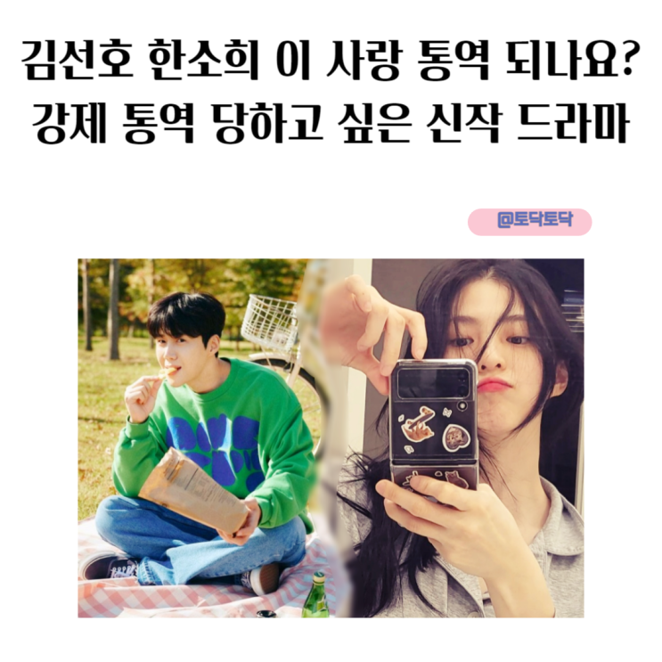 강제 통역 당하고 싶은 김선호 한소희 신작 드라마 이 사랑 통역 되나요? 캐스팅 라인업