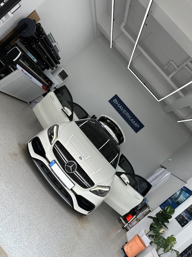 대전 썬팅 재시공 벤츠 A45amg 하버캠프 세라믹본드 밝은 개방감 끝판왕