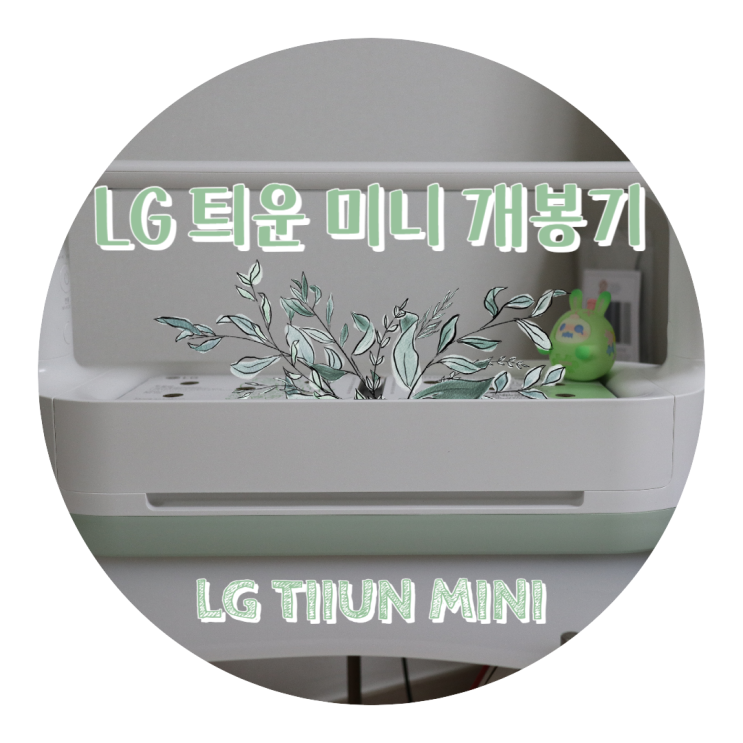 [내돈내산] 초보식집사를 위한 "LG 틔운 미니" 개봉기