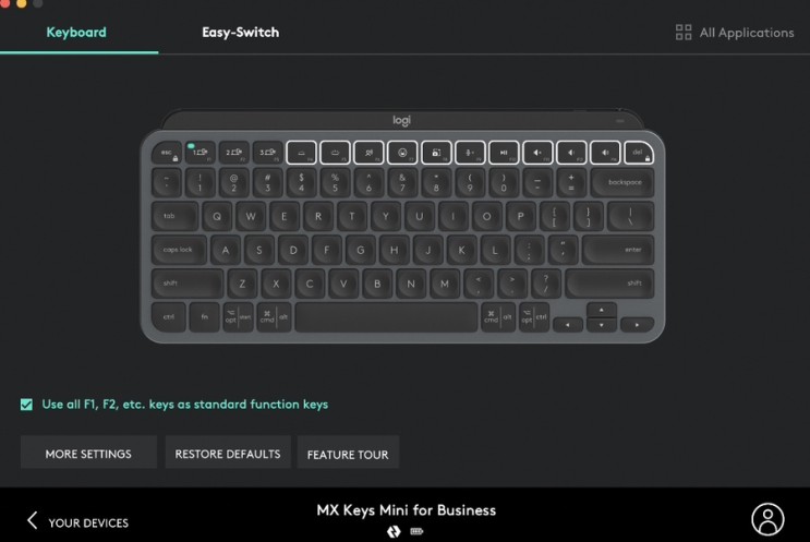 MX Keys S 로지텍 미니 키보드 장점 단점 사용 후기