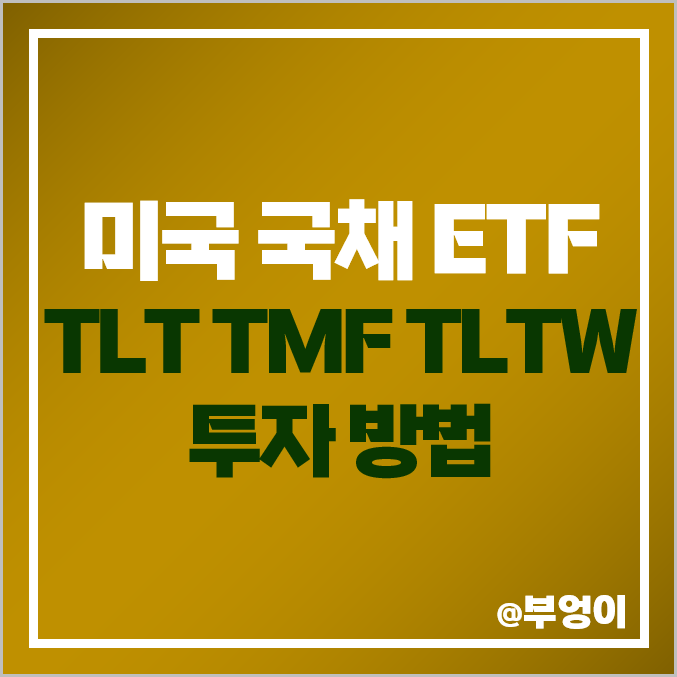 미국 채권 ETF 투자 방법, TLT, TLTW, TMF ETF : 장기 국채 관련주 미국 채권 ETF 투자 방법, TLT, TLTW, TMF ETF : 장기 국채 관련주
