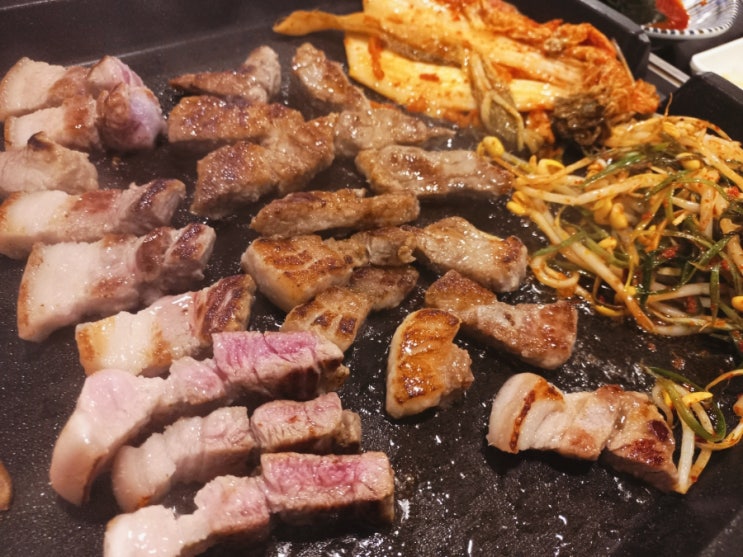  합정오겹살 합정회식 돈대박김치삼겹살