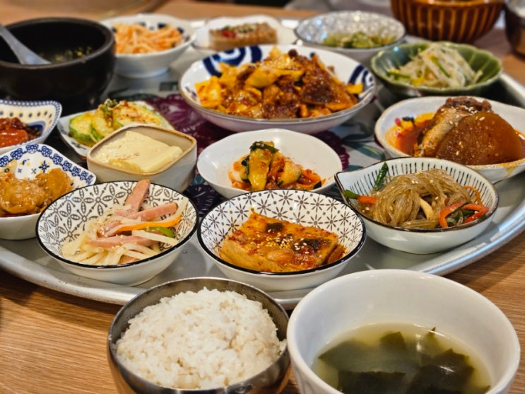  거제 고현 맛집 가정식 백반전문 청보리 주차, 웨이팅