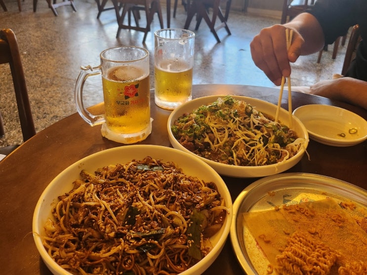  김천 술집, 부곡동 생맥주 맛집 추천 | 무궁화 기사 식당