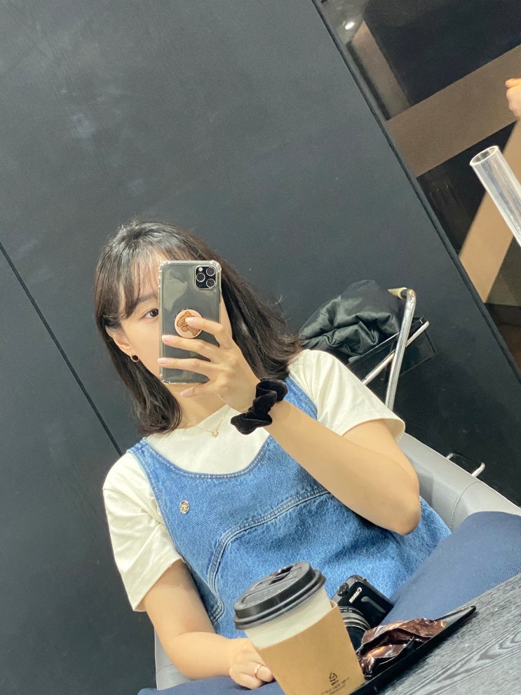  플랙 (PLAC) 김나영 데님 원피스 무신사 내돈내산 착용후기 M34 미드블루 , 할인 꿀팁