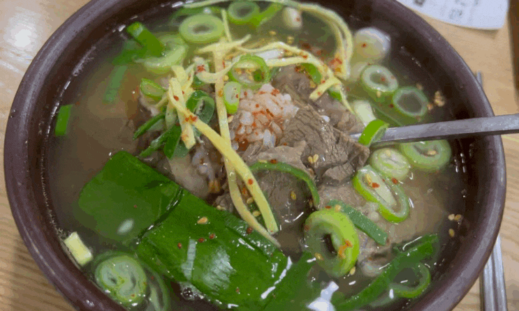  100년 넘은 나주 곰탕 맛집 하얀집 포장 택배 주차